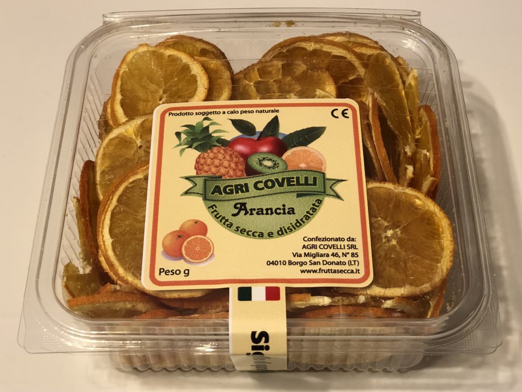 Arancia disidratata - Frutta secca Agri Covelli