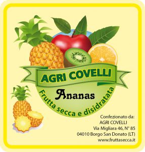Ananas disidratata - Frutta secca Agri Covelli